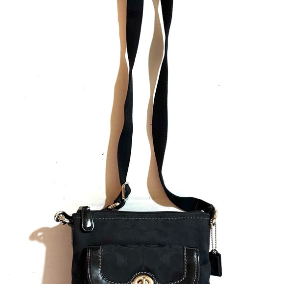 Coach CC signature print canvas crossbody handbag - Picture 3 of 8